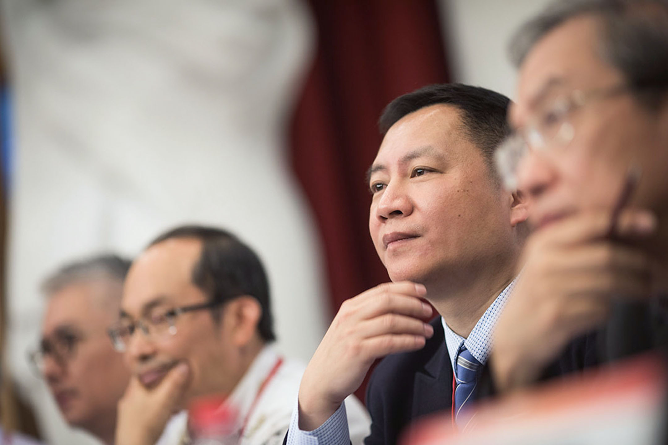 王丹参加华人民主书院与支联会举行的活动