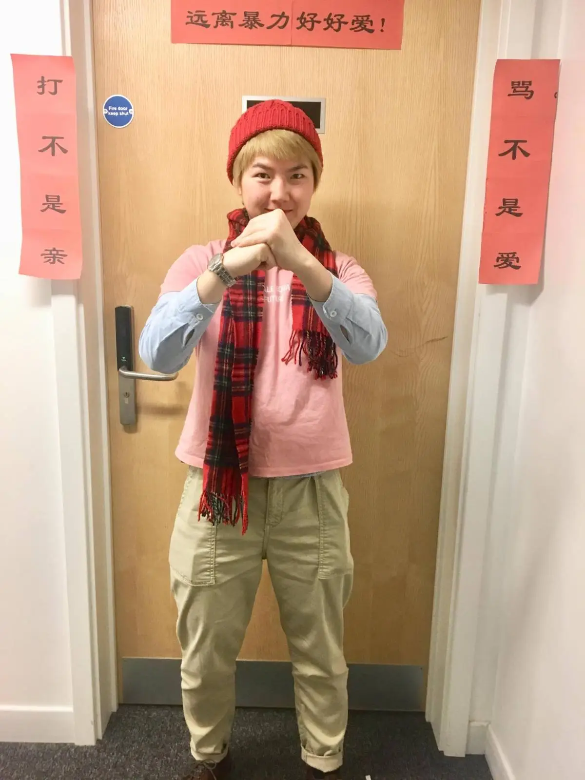 英国留学期间的李麦子